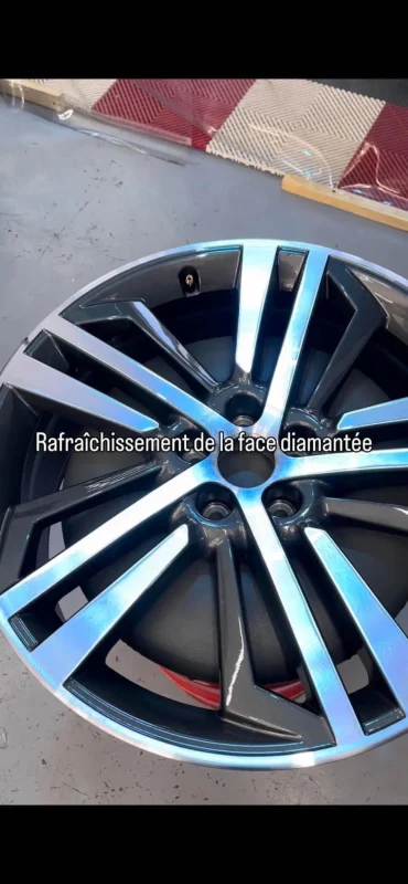 Rafraîchissement de la face diamantée - Jante Audi Q5 X2